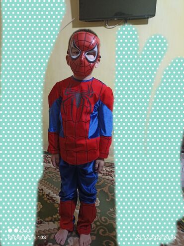 костюм человека паука детский: Комплект, Новый