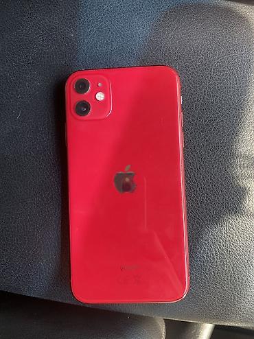iphone se 2016 ekran: IPhone 11, 64 GB, Qırmızı, Simsiz şarj, Face ID — 2