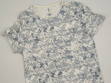 męskie koszulki ze śmiesznymi napisami: House, T-shirt for men, size S (EU 36)