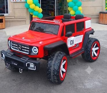 vertolyot konstruktorlar: Uşaq üçün elektrikli maşın – off-road tipli Jeep stilində model - — 2
