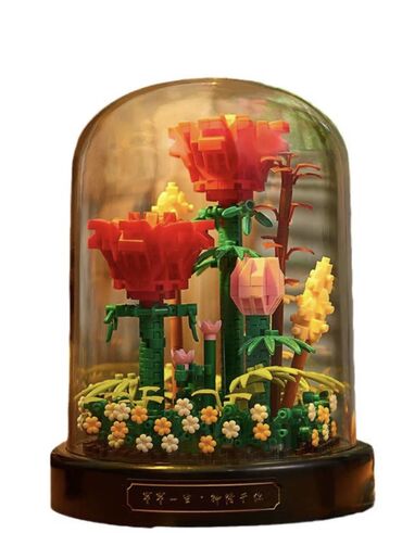 lego minecraft: Lego flowers