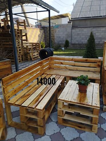 Банкетки: Комплект садовой мебели, Кресла, Дерево — 5
