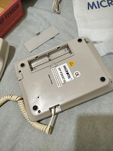 3 simli telefon: Məhsul: Microtel SP-F203CID – simli masaüstü telefon, Caller ID — 4