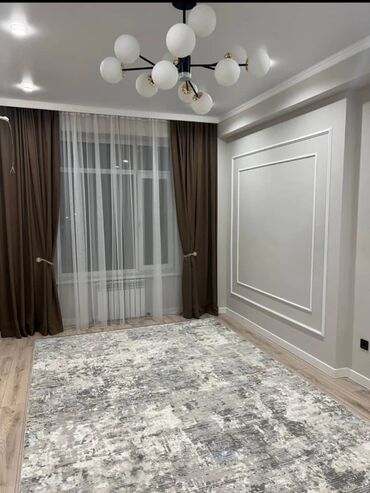 продажа квартир трёх комнатную тунгуч микрорайон 106 серия: 1 комната, 43 м², Элитка, 4 этаж, Дизайнерский ремонт