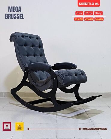 Kreslolar: Yeni, Kreslo-kaçalka, Parça, Kredit var, Şəhərdaxili pulsuz çatdırılma — 2