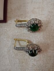 Zərgərlik dəstləri: Başlıq: Dəst italiyan qızıl suyunan İtaliyadan gətirilib Təsvir — 4