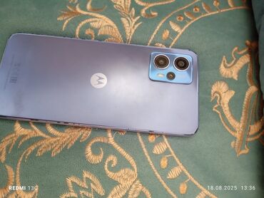 Motorola Moto G13, 128 GB, rəng - Bənövşəyi, Sensor, Barmaq izi, Face ID
