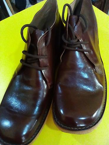 shoes: Kožne muške cipele – klasične chukka/derby gležnjače - Materijal — 1