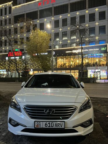 Hyundai: Hyundai Sonata: 2016 г., 2 л, Автомат, Газ, Седан