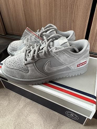 vans knu: Мужские кроссовки, 38, 39, Supreme, Новый, цвет - Серый — 2