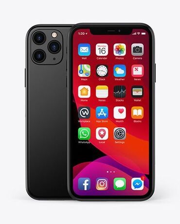 дисплей на iphone x: IPhone 11 Pro, Колдонулган, Кара