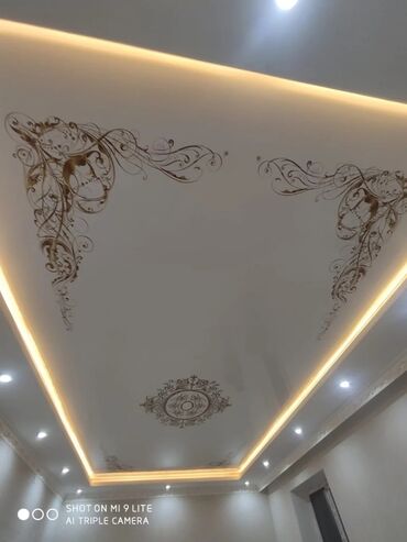 Натяжной потолок: Натяжной потолок Матовое, 3D потолки, Глянцевое Гарантия, Демонтаж, Бесплатный замер — 3