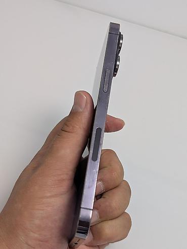 surface studio: IPhone 14 Pro Max, Б/у, 512 ГБ, Deep Purple, Защитное стекло, Чехол, 80 % — 5
