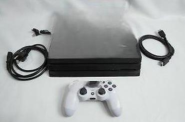 PS4 (Sony Playstation 4): U ponudi je Sony PlayStation 4 Pro konzola (4K podrška). PS4 Pro pruža — 13