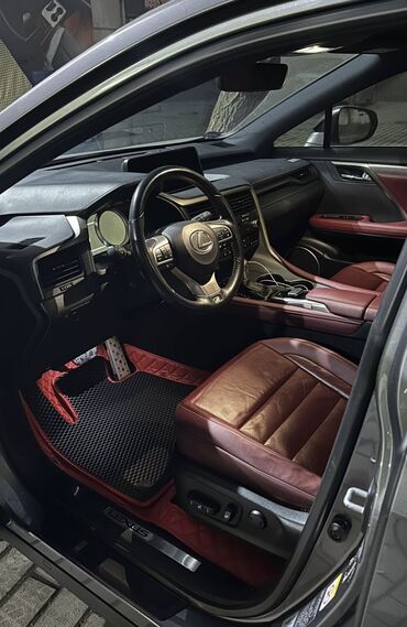Аксессуары для авто: 5D полики ковры Lexus RX 2016 3д полики лексус рх для тех, кому важна