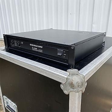 səs dinamik: Original Dynacord SL 2400 peşəkar səsgücləndirici akanecnik — 5