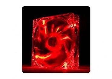 Rashladni sistemi: LED ventilator za kućište računara – crvena svetlost - Veličina: 120 — 3