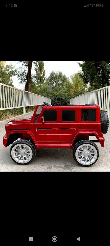 Другие товары для детей: 𝙍𝙞𝙫𝙚𝙧𝙏𝙤𝙮𝙨 𝙈𝙚𝙧𝙘𝙚𝙙𝙚𝙨-𝘼𝙈𝙂 𝙂63 𝙎307 Диаметр авто (см) Длина 110 / ширина — 7