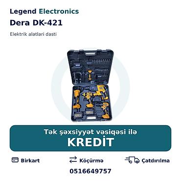drelər: Elan başlığı: Elektrik alətləri dəsti Dera DK-421, 4 əd Elektrik — 1