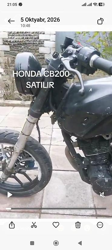 moto moped: Honda - CB200, 200 sm3 — 4