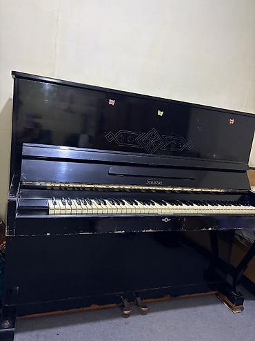 Piano - Korpus: parlaq qara rəng, klassik düz model - Klaviatura: 88