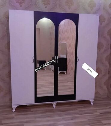 Dolablar: Yeni, Açılan, 4 qapılı Düz dolab, Şifonyer, Azərbaycan — 4