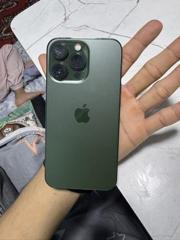телефон кредит: IPhone 13 Pro, 256 ГБ, Alpine Green, Защитное стекло, Чехол