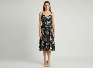 sukienka sweterkowa z koszula: Women`s dress, size M