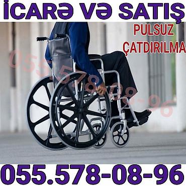 pulsuz uce: Məhsul: Manuel əlil arabası – icarə və satış Xüsusiyyətlər: - Yüngül — 1