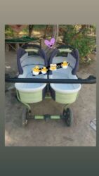 сколько стоит детская машина: Коляска, цвет - Желтый, Б/у