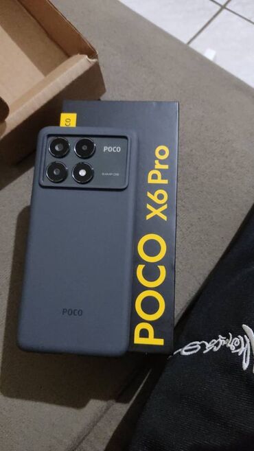 xiaomi poco x5 pro: Poco X6 Pro 5G, Б/у, 256 ГБ, цвет - Черный, 2 SIM
