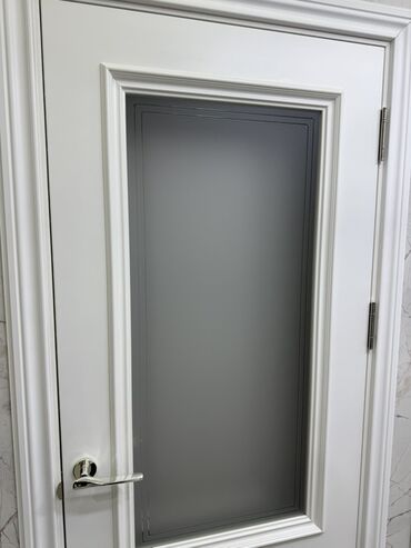 стекло в межкомнатную дверь: Межкомнатная дверь со стеклом, Окрашенная, цвет - Белый