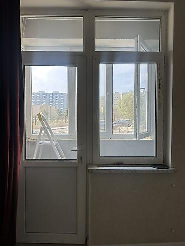 Ремонт и строительство: PVC balkon qapısı və pəncərə bloku - Material: ağ PVC profil - — 1