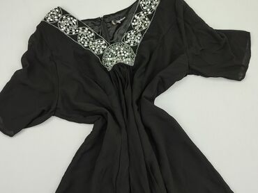 sukienki wieczorowa midi czarna: Sukienka, 4XL, stan - Bardzo dobry