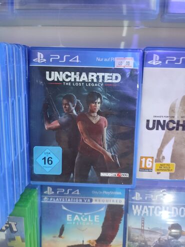 uncharted 4: Б/у Диск, PS4 (Sony Playstation 4), Самовывоз, Платная доставка