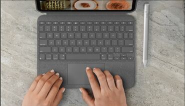 Чехлы и сумки для ноутбуков: Чехол-клавиатура Logitech Combo Touch Detachable Keyboard Новая — 9