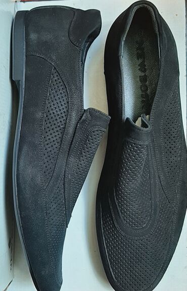 туфли женские новые: Летние мужские туфли Бота9445. Турция, новые, нубук. Размер 43