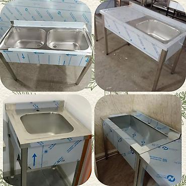 Paslanmayan poladdan (inox) hazırlanmış sənaye tipli mətbəx — 1