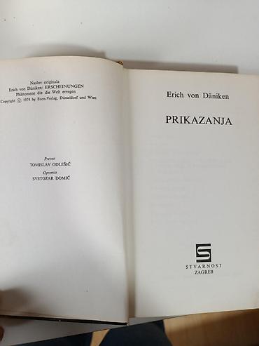 oni traze njega: Knjiga: Erich von Däniken – Prikazanja - Izdanje: Stvarnost, Zagreb - — 8