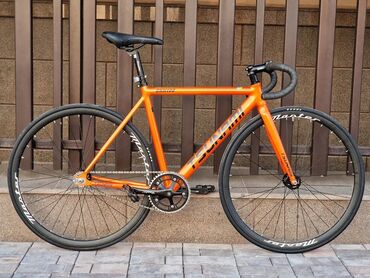 велосипед fix: Fix TSUNAMI Размеры S M L Вес 7.7кг Цвета чёрный и оранжевый