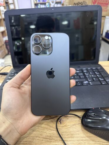 apple iphone x: IPhone 16 Pro Max, 256 GB, Black Titanium, Zəmanət
