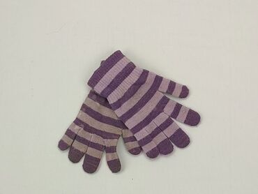 fioletowe czapki: Rękawiczki, 20 cm, stan - Zadowalający