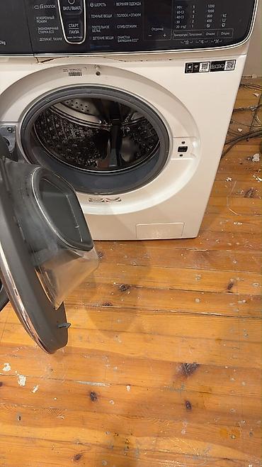 kohnə paltaryuyan aliram: Paltaryuyan maşın Samsung, 10 kq, İşlənmiş, Avtomat, Qurutmasız, Kredit yoxdur, Ödənişli çatdırılma — 3