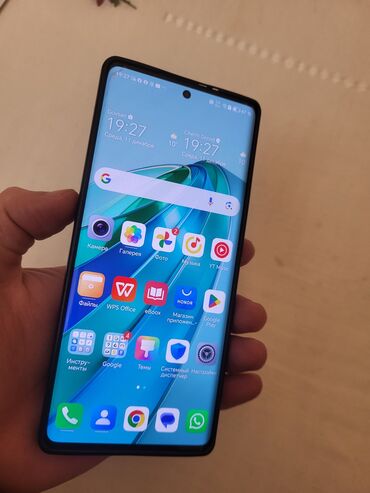 Honor: Honor X9a, 128 GB, rəng - Qara, Barmaq izi