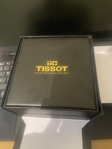 Кол сааттар: Классикалык сааттар саат, Tissot, Швейцария, Суу өткөрбөөчү, Эркектердики, Жаңы — 4