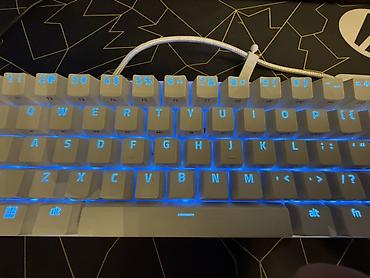 razer huntsman: Razer Huntsman Mini – 60% optik gaming klaviaturası (Mercury, ağ) - — 2