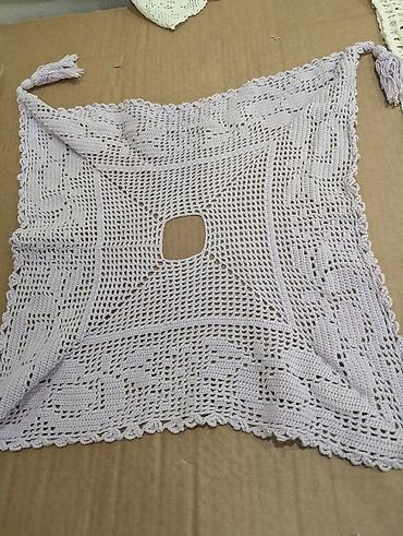 Другие предметы коллекционирования: Салфетки вязаные разные. 1ая из шерстяных ниток средняя. средние и — 6