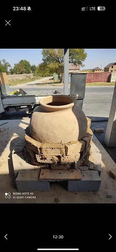 Очок: Тандыр для дома универсальныи домашнии тандыр Изготвлен из чопо — 12