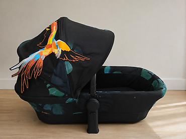 priam: Коляска, Cybex, цвет - Черный, Б/у, Платная доставка, Самовывоз — 1
