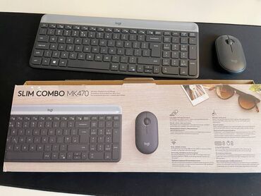 Keyboards: Logitech komplet tastatura i mis za posao. Veoma udobni za korišćenje